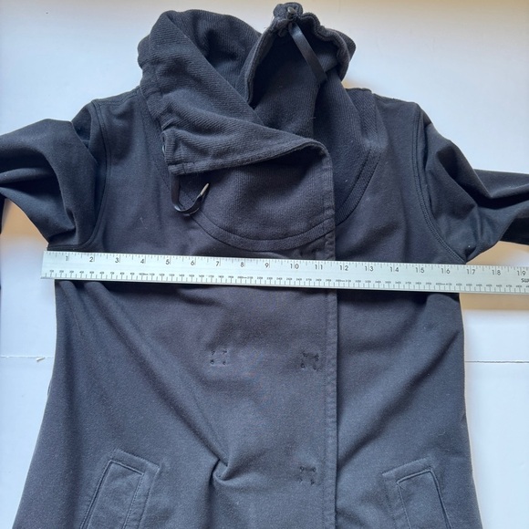 Lululemon Gratitude Wrap Black Cardigan Jacket Coat Athletic Athleisure Sz Small - Picture 5 of 13
